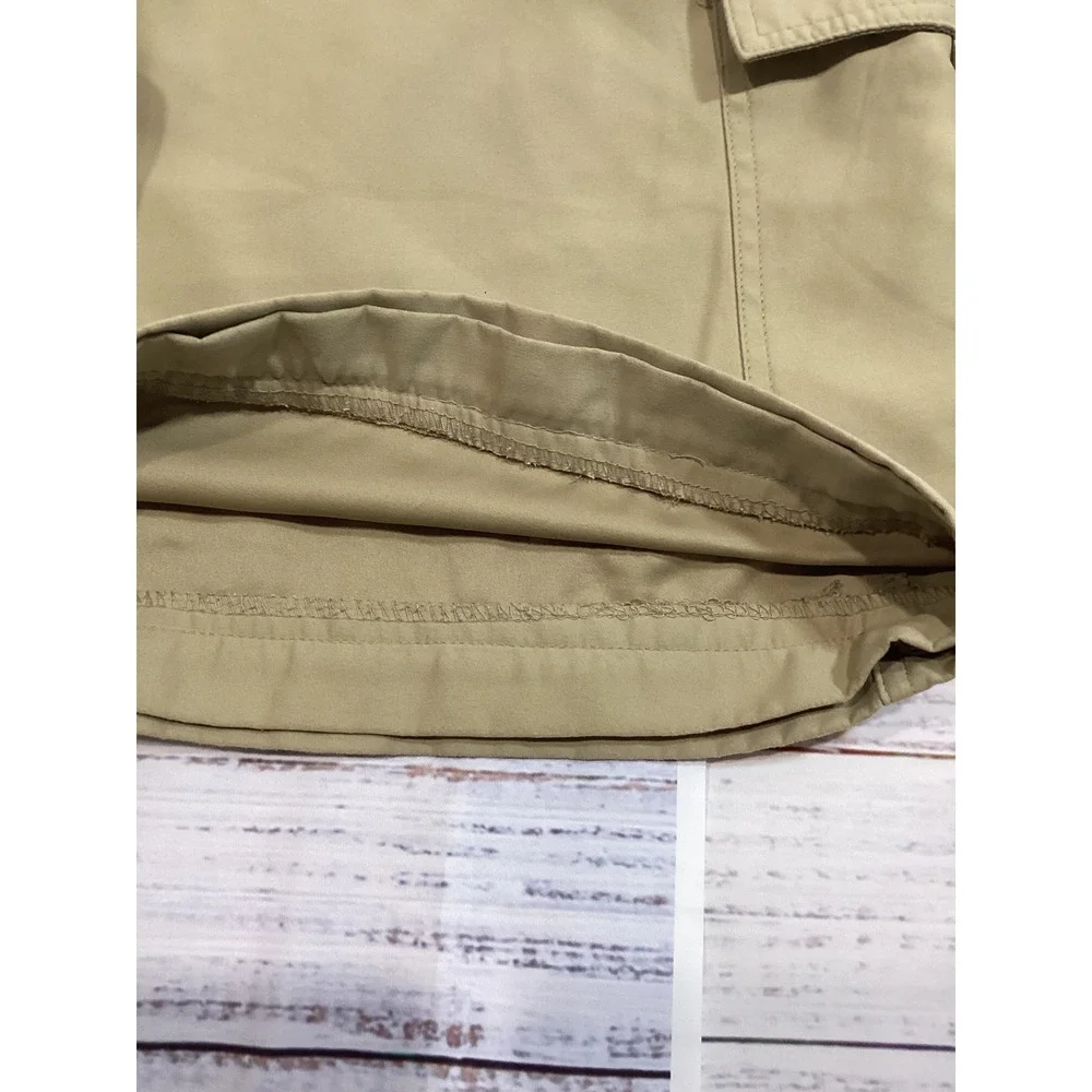 Vintage Y2K Proto Paintball P23 Mens Cargo Shorts XL Khaki Tan Utility Pockets‎